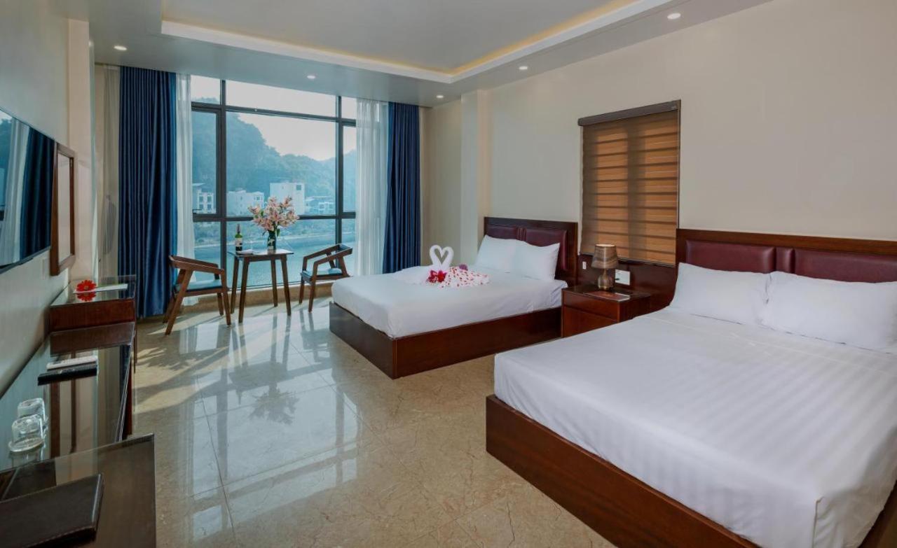 Aroma Cat Ba Sea View Hotel Chan Chau Exteriér fotografie