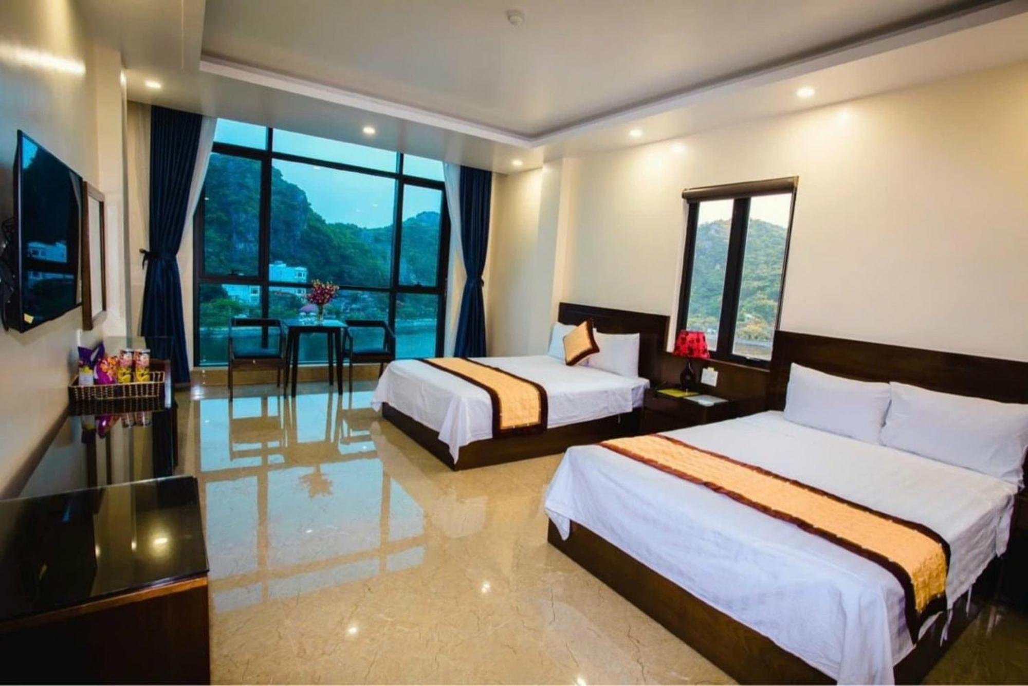 Aroma Cat Ba Sea View Hotel Chan Chau Exteriér fotografie